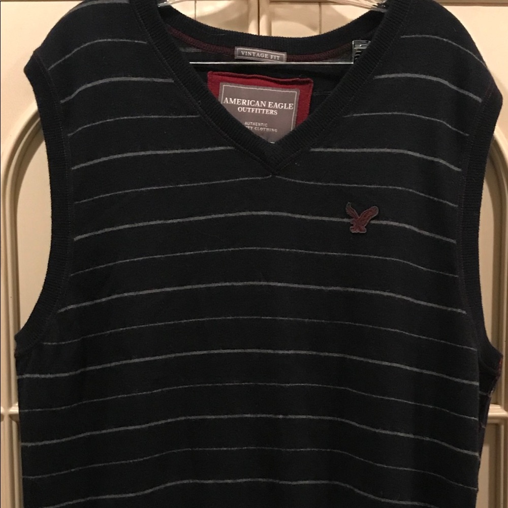 NWT American Eagle Cotton/Wool Sweater Vest